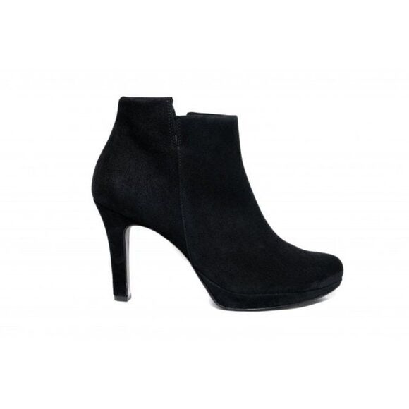Paul Green Womens 8.5 Black Ankle Platform Booties - Picture 1 of 8